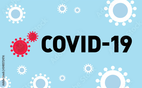 Corona virus covid-19 outbreak pandemic symbol vector image