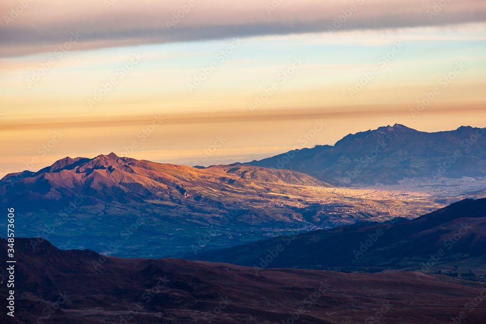 Naklejka premium Andean landscapes