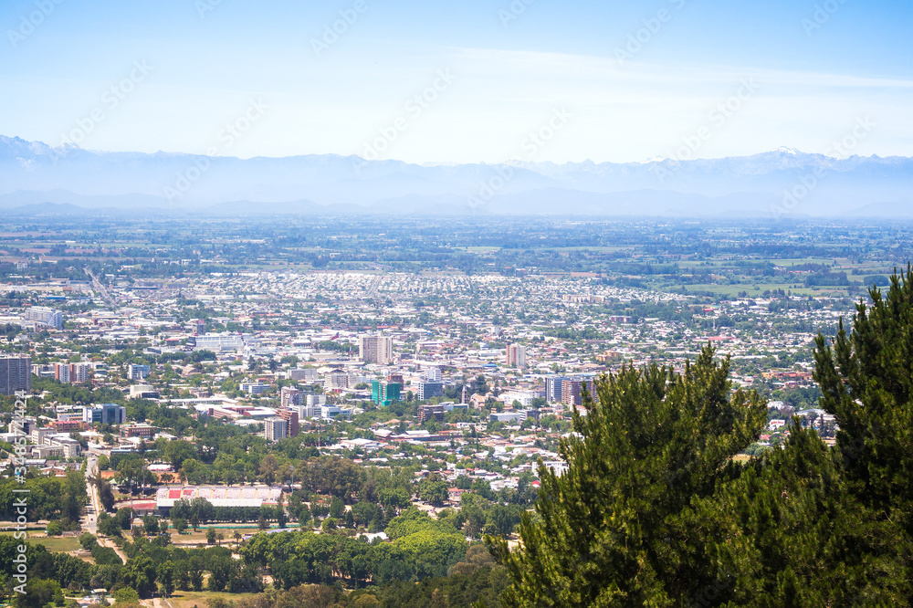 Talca from above