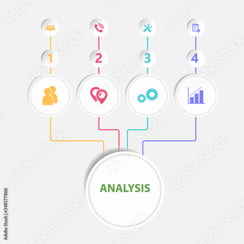 Creative infographics elements. EPS10.Business ideas.