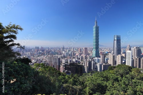 Taipei skyline, Taiwan