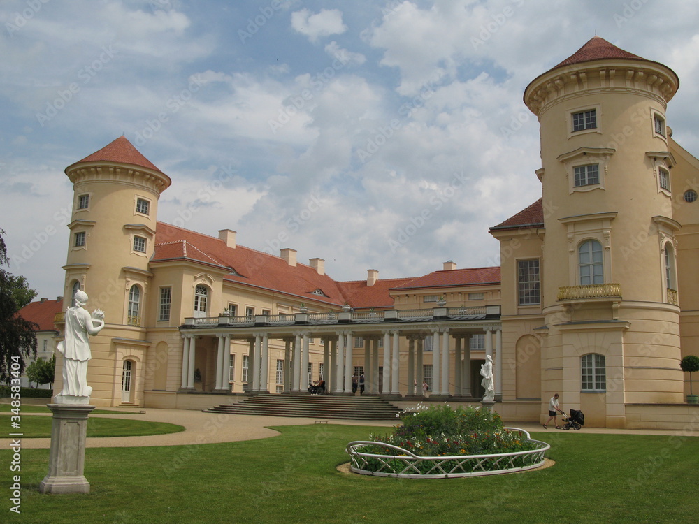  Säulen am Schloss und Schlosspark Rheinsberg