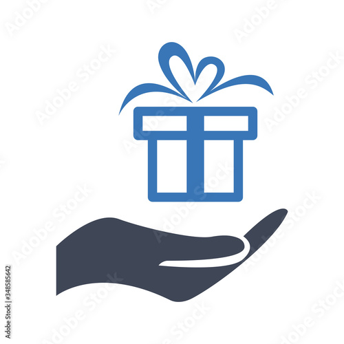 Gift box icon