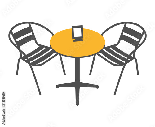 table restaurant bistrot terrasse