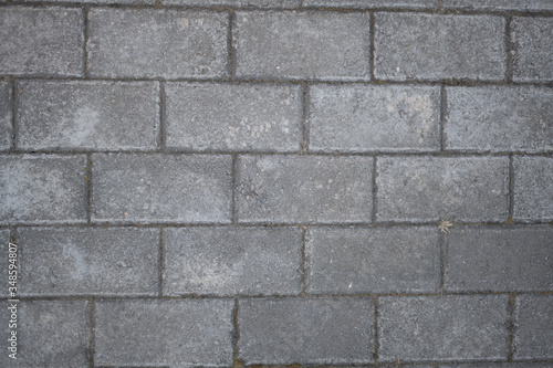 gray brick wall