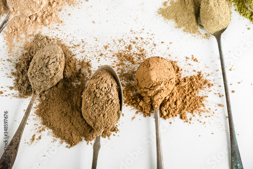 Ayurvedic cosmetic ubtan for face and hair care