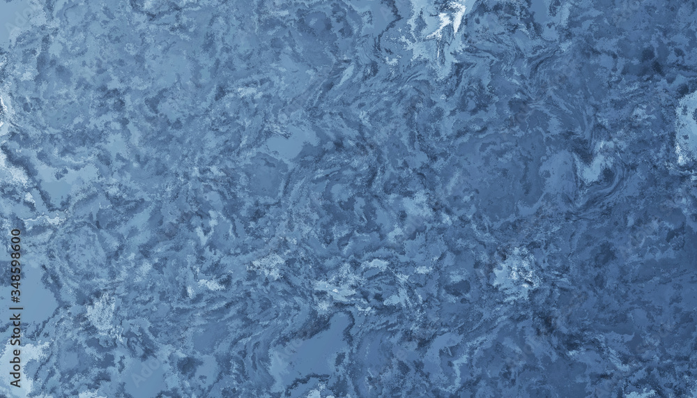 frozen cold ice abstract colorful soft blue sea water aqua background texture art design bg nature