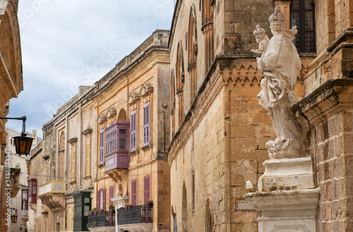 Ancient street and building...