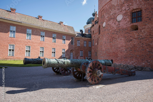 The castle Gripsholm in the small town Mariefred south of Stockholm