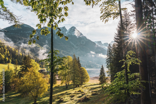 Morgenstimmung am Hintersteiner See photo