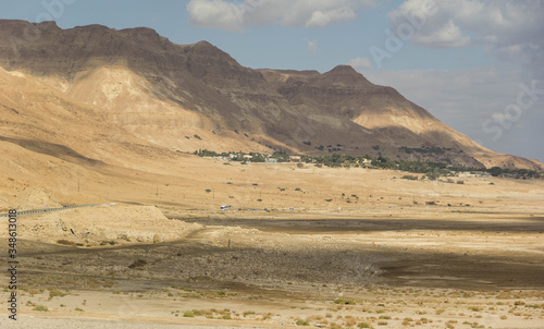 Deserts and valleys in the middle east 