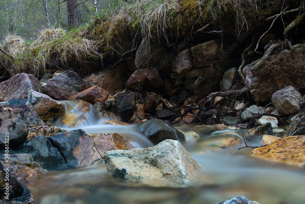 Beautiful creek in Norway - Bergen Beautiful creek in Norway - Bergen