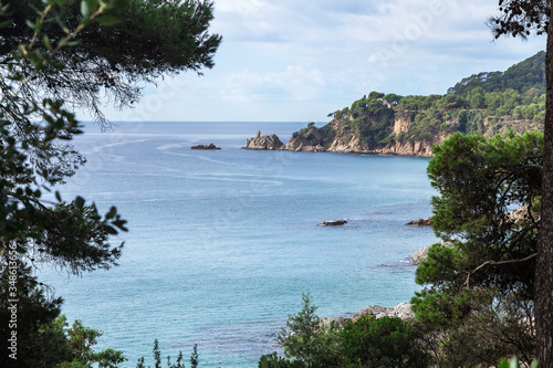 Wallpaper Mural Rocky coast of the Costa Brava on a sunny summer day. Costa Brava, Spain Torontodigital.ca