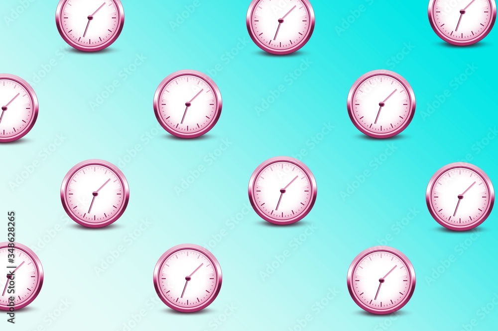 Naklejka premium Clock.