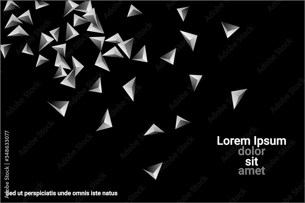 Triangular background.
Triangular background.