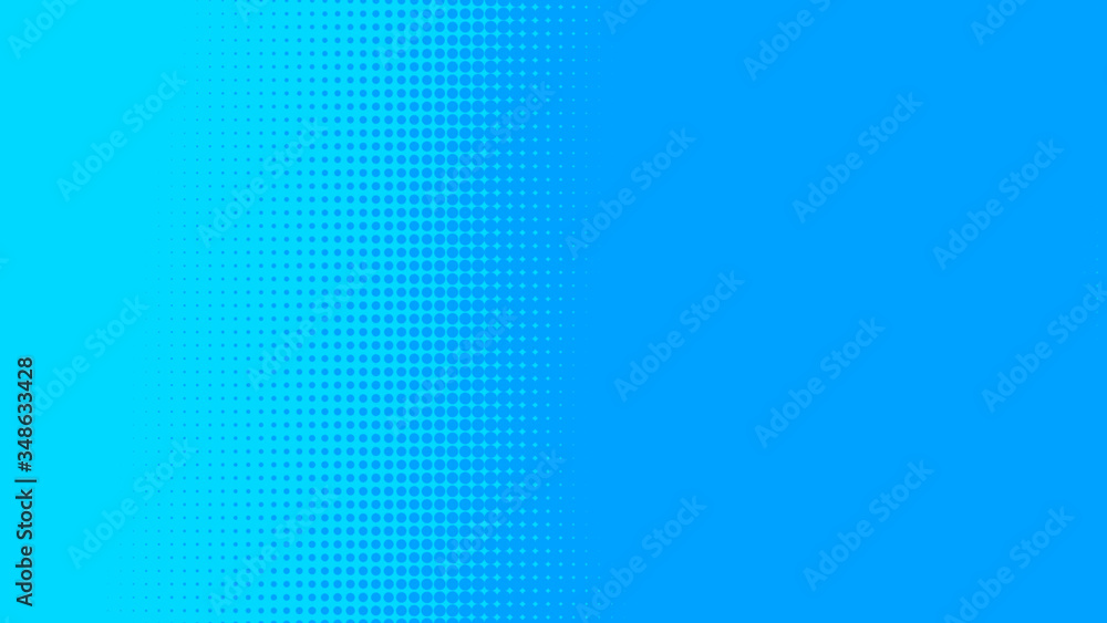 Dots halftone blue color pattern gradient texture with technology digital background. Dots pop art comics with summer background. Dots halftone blue color pattern gradient texture with technology digital background. Dots pop art comics with summer background.