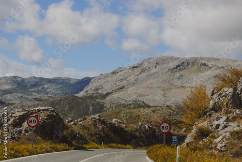 road in the mountains