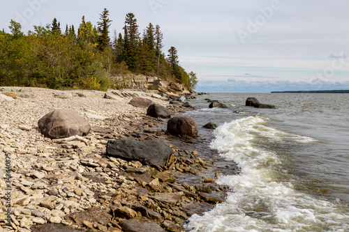 Sunny Day on a Canadian Beach