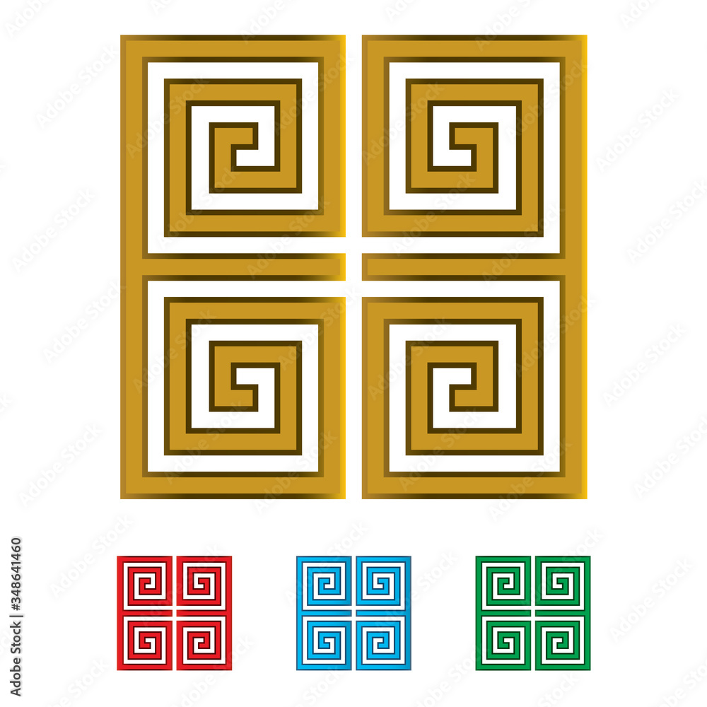square logo design, golden shapes, and abstract symbols, design concepts, logos, logo elements for templates. square logo design, golden shapes, and abstract symbols, design concepts, logos, logo elements for templates.