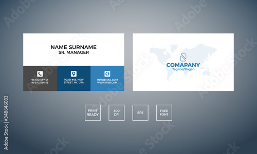 Agency Business Card Design