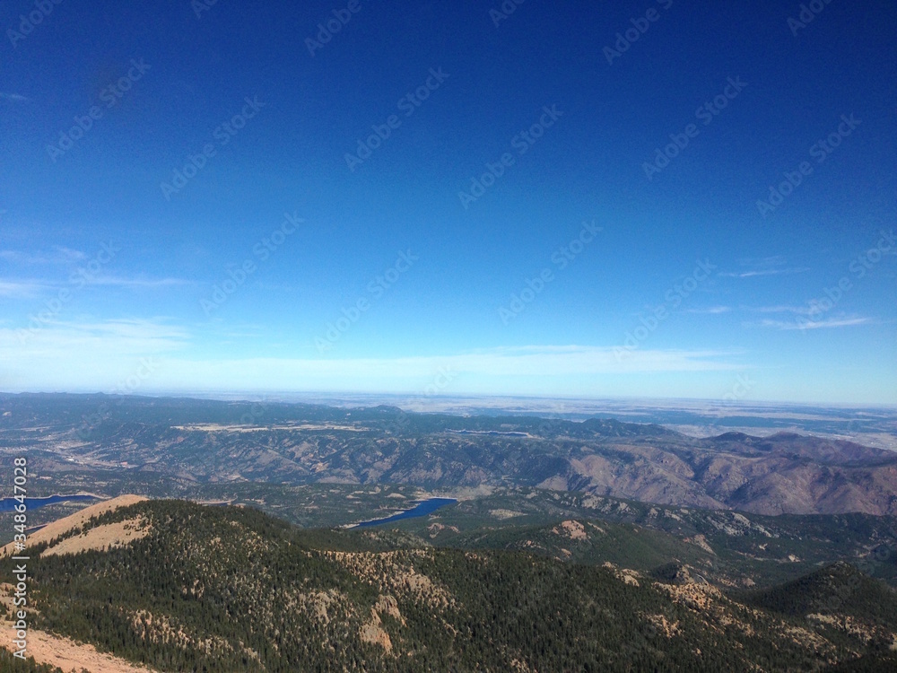 View of Colorado Mountains