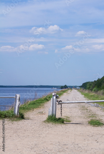 landscape with a river