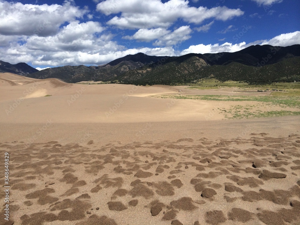Amazing sand dunes in colorado state Amazing sand dunes in colorado state