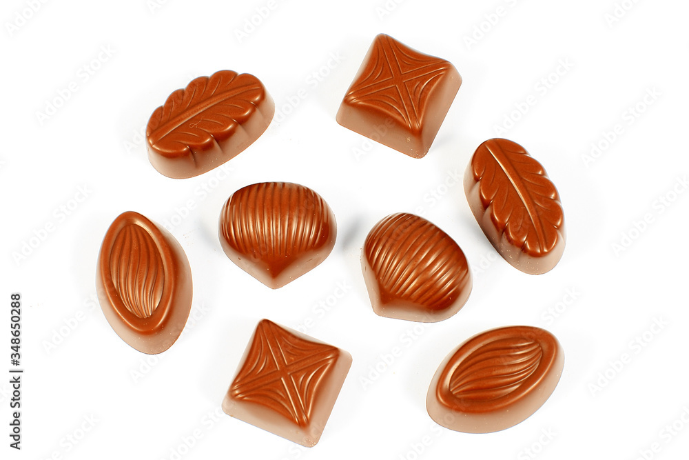 close up of chocolate candies close up of chocolate candies