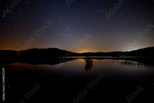 Milky way exposure in the big highland pond(buyukyaylagoleti)