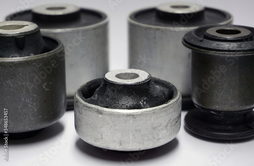 Fotografia New original high-quality parts of a modern car, spare parts for suspension repair