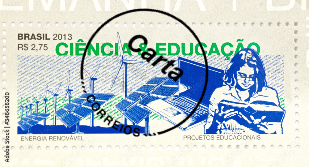 Brazilian postage stamp