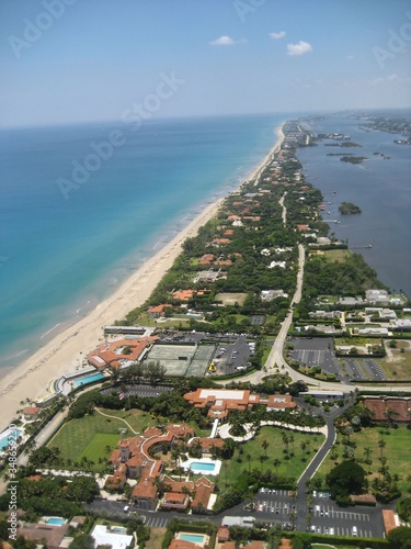 Aerial view of West Palm Beach, Florida