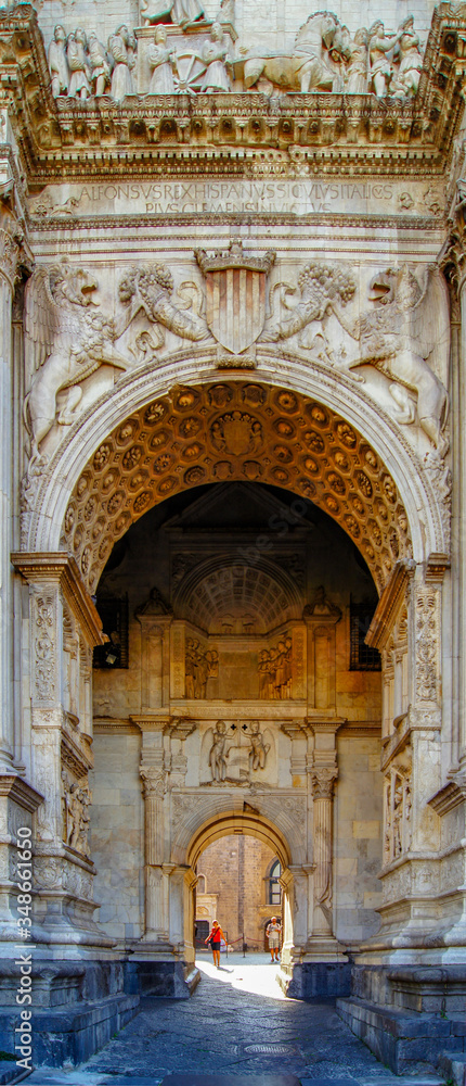 Fototapeta premium Castillo Maschio Angioino, Napoles