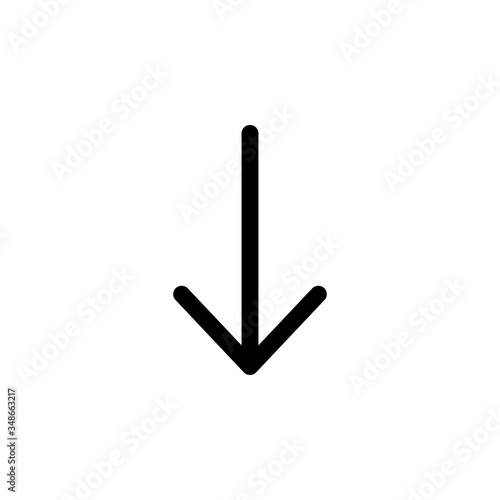 arrow icon flat vector logo design trendy