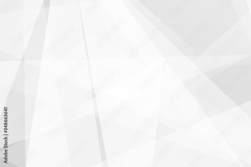 Fototapeta premium Abstract white and grey on light silver background modern design. Vector illustration EPS 10.