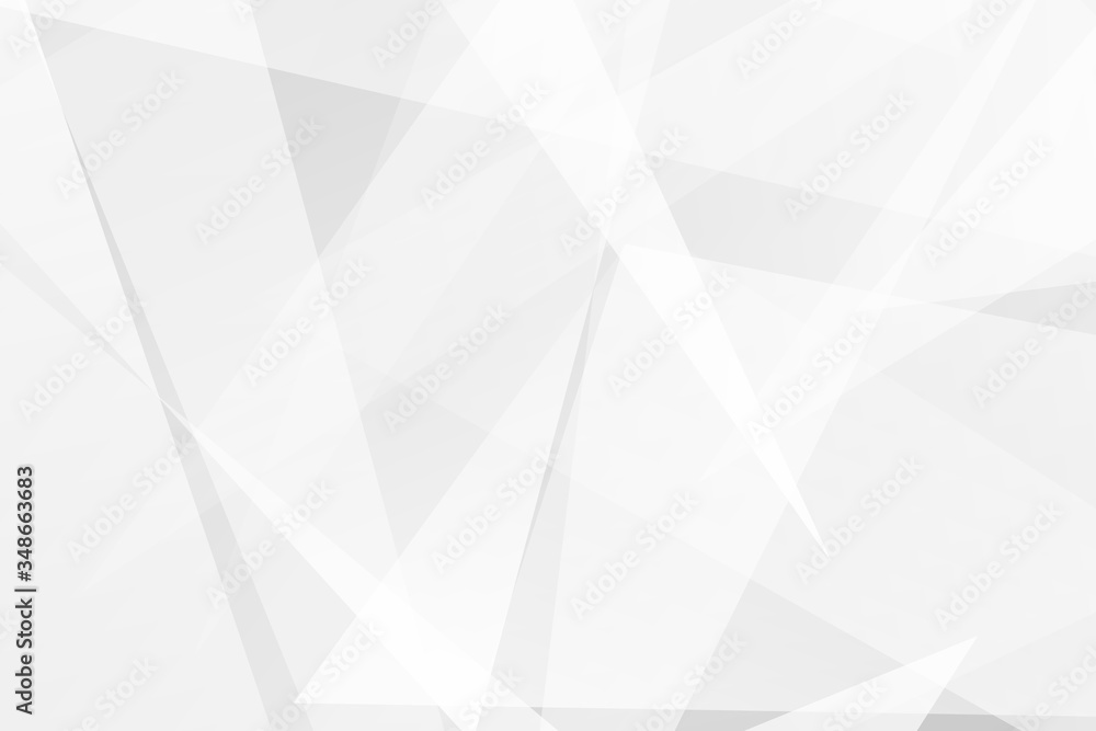 Fototapeta premium Abstract white and grey on light silver background modern design. Vector illustration EPS 10.