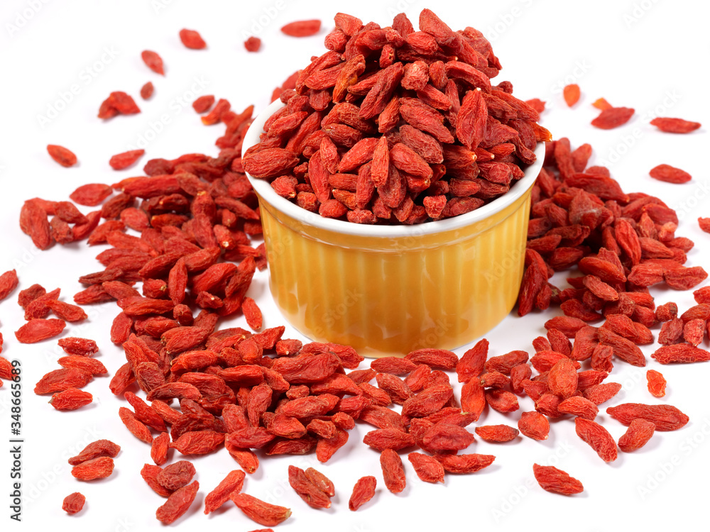 Goji Berry on white background Goji Berry on white background