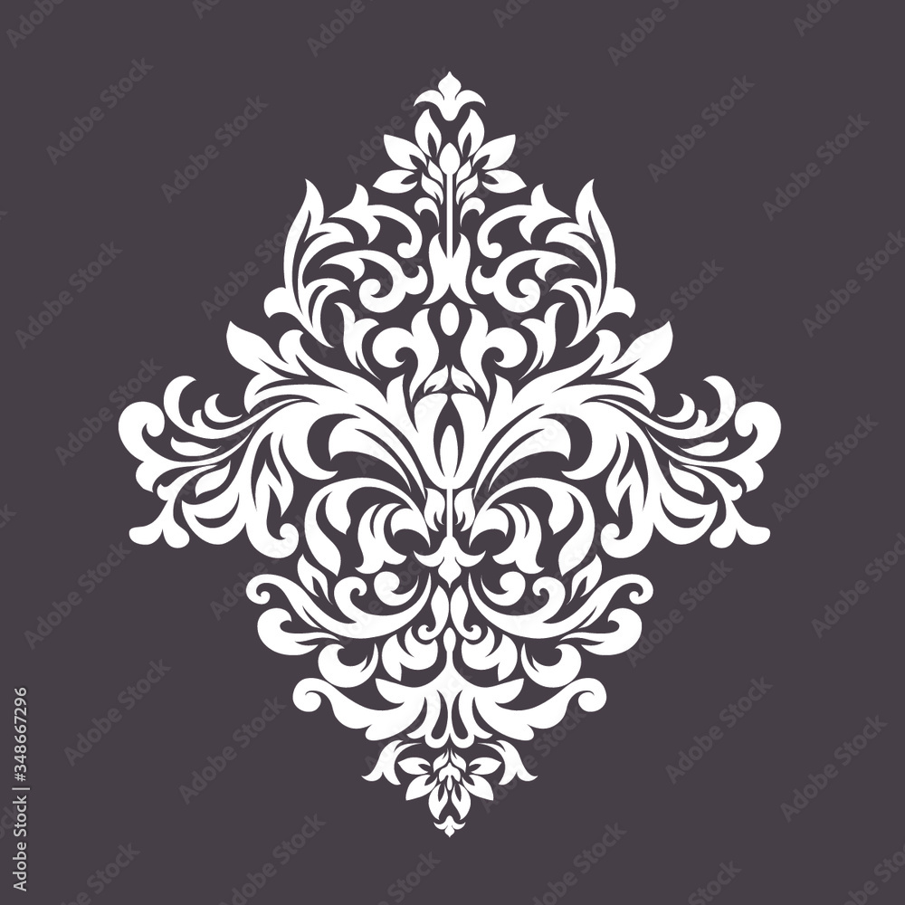 Oriental vector damask patterns for greeting cards and wedding invitations.

