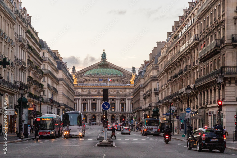 Naklejka premium PARIS-FRANCE