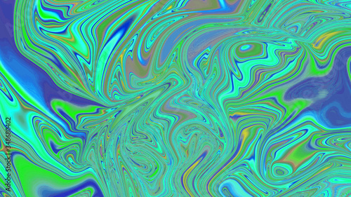 Colorful psychedelic background. Marbling texture. Marbling texture design. Colorful abstract background. Stunning unique delicately textured swirled modern abstract design perfect for wallpaper