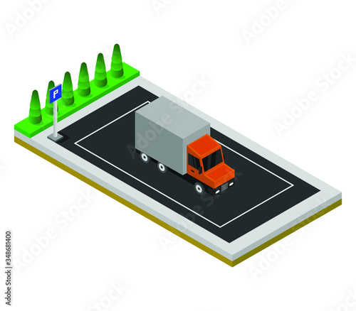 isometric parking