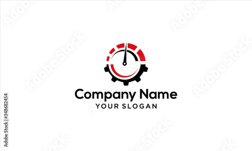 Free Download combination of gear and speedometer design - GFXLoad