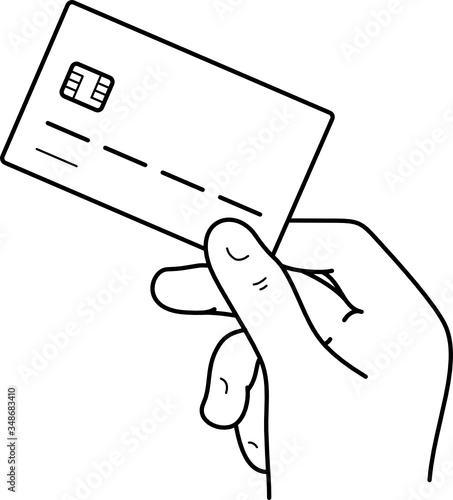 The buyer pays for the purchase in the store
