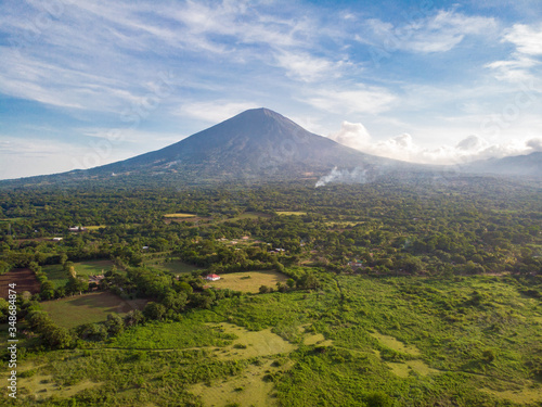 Volcano Chaparrastique, El Salvador, Central America