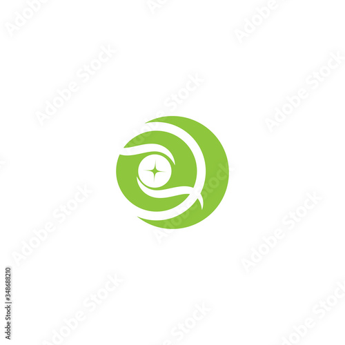 Eye Care vector logo design