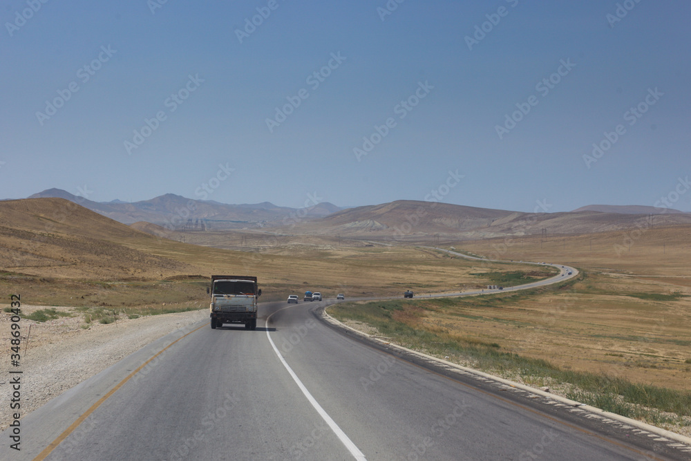 Road in Azerbaijan Road in Azerbaijan