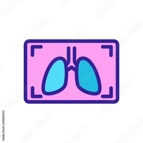 infectious bacteria icon vector. infectious bacteria sign. color symbol illustration