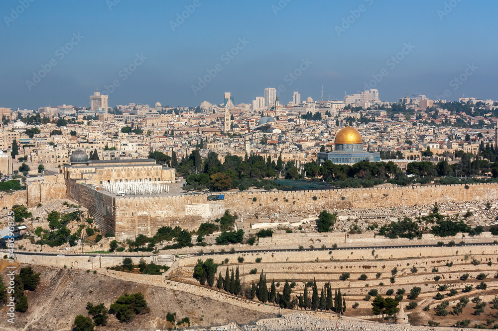 View of the Old City of Jerusalem