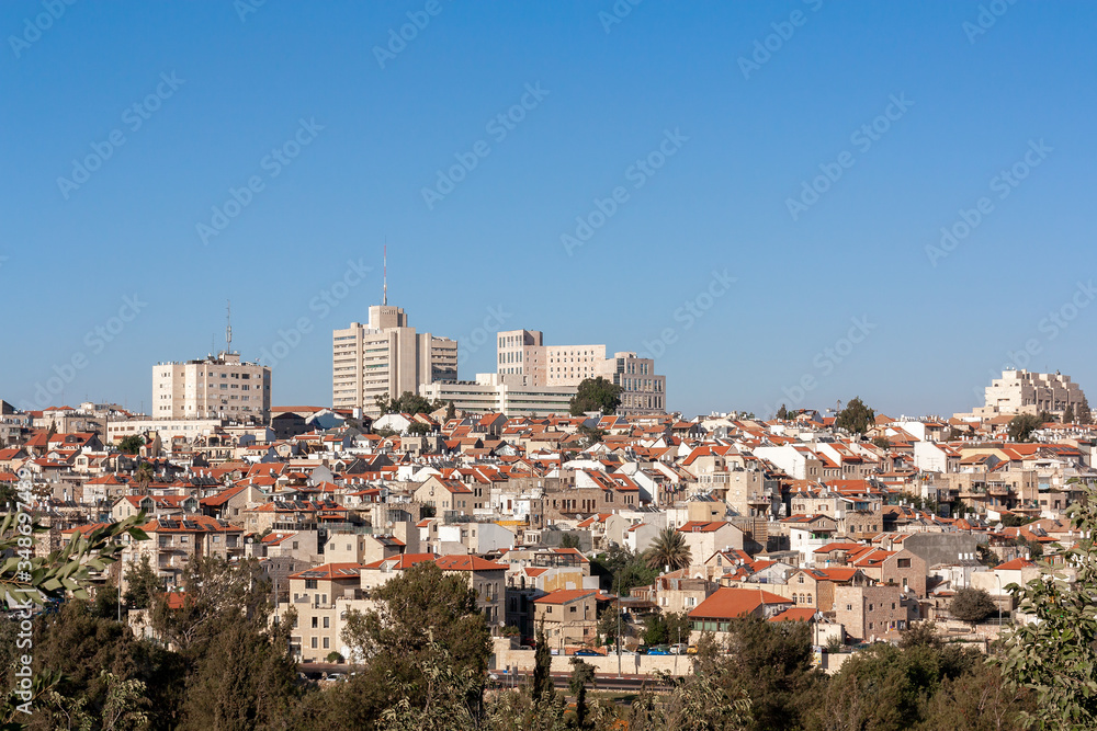 Modern Jerusalem Cityscape - The Holy Land