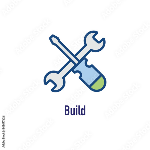 Development Operations and Life Cycle - DevOps Icon